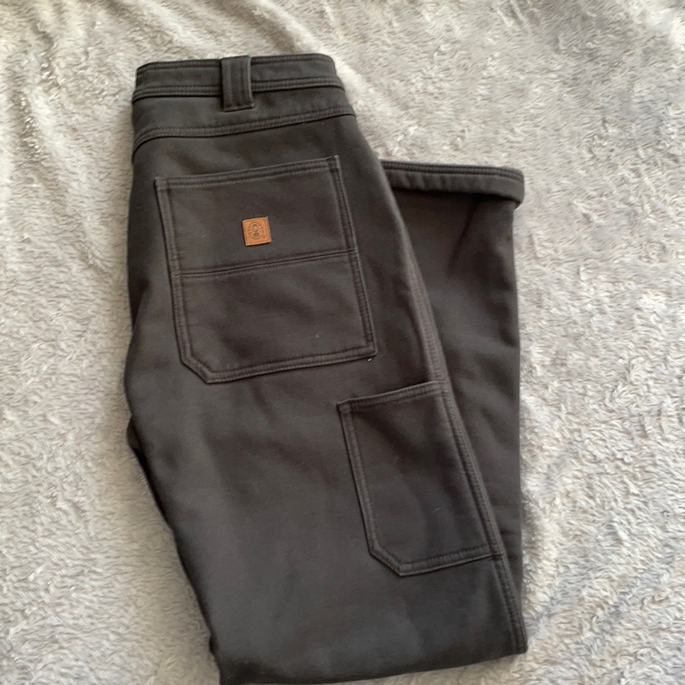 Colman fleeced lines pants
